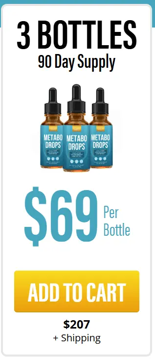 metabo drops 3 bottles price